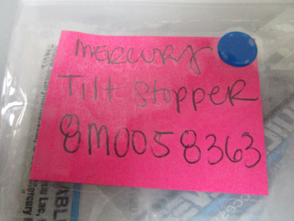 *NEW OEM* 0810 Mercury Quicksilver Tilt Stopper 8M0058363