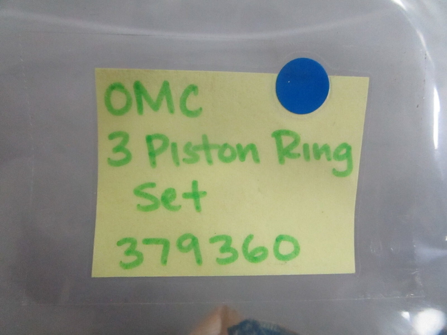 *NEW OEM* 0820 OMC Johnson Evinrude 3 Piston Ring Set 379360 0379360