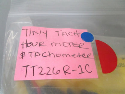 *NEW OEM* 0720 Tiny Tach Hour Meter & Tachometer TT226R-1C
