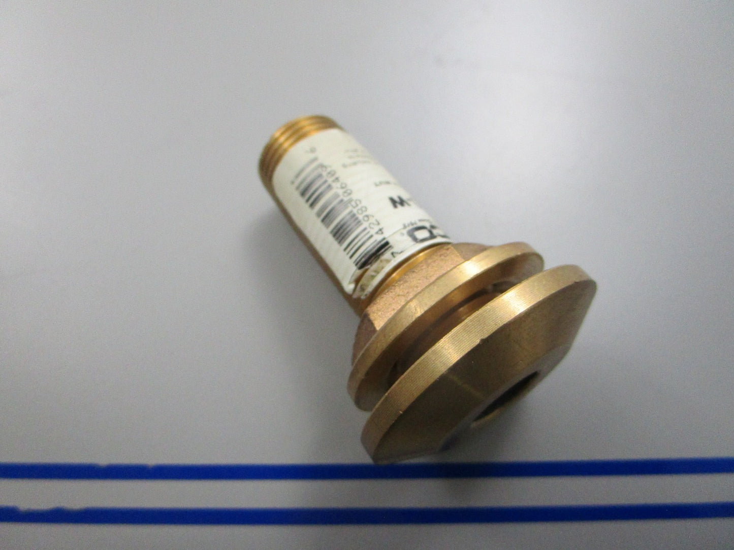 *NEW* 0810 Groco 1/" Thru-Hull Fitting w/ Nut TH-500-W