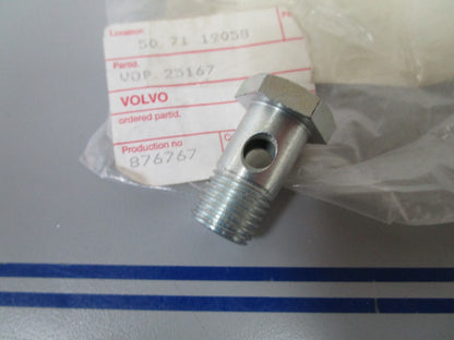 *NEW OEM* 0810 Volvo Penta Hollow Screw 25167