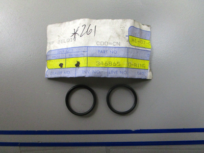 *NEW OEM* (LOT OF 2) 0810 OMC Johnson Evinrude O-Ring 346865 0346865