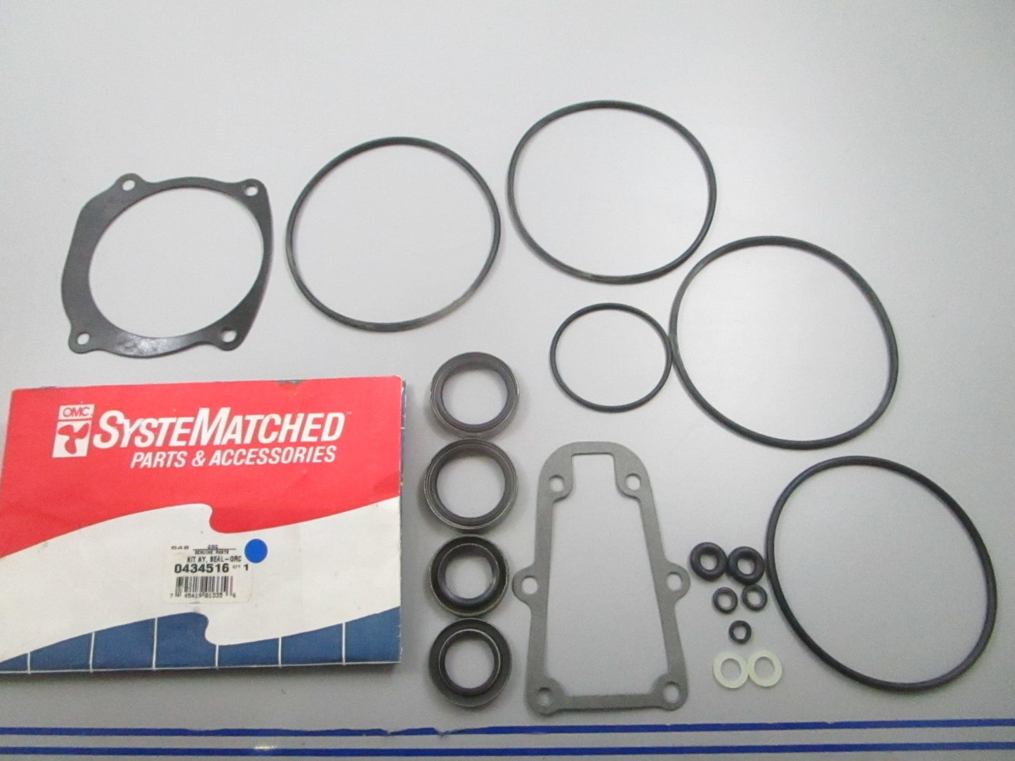 *NEW OEM* 0810 OMC Johnson Evinrude Gearcase Seal Kit Assembly 434516 0434516