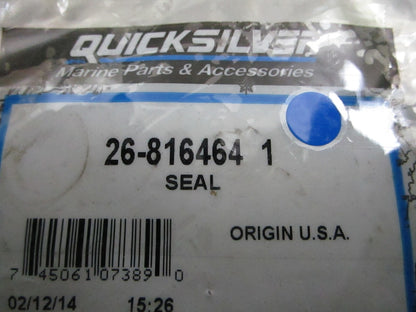 *NEW OEM* 0810 Mercury Quicksilver Seal 26-816464 1