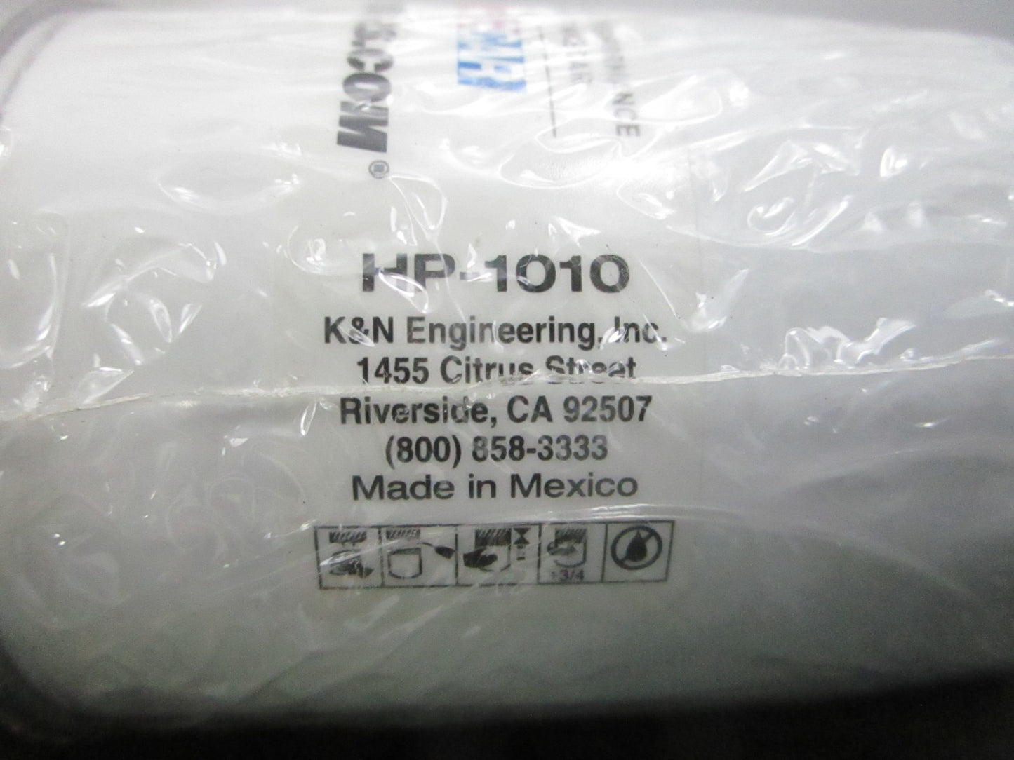 NEW HP-1010 K & N Oil Filter 0810