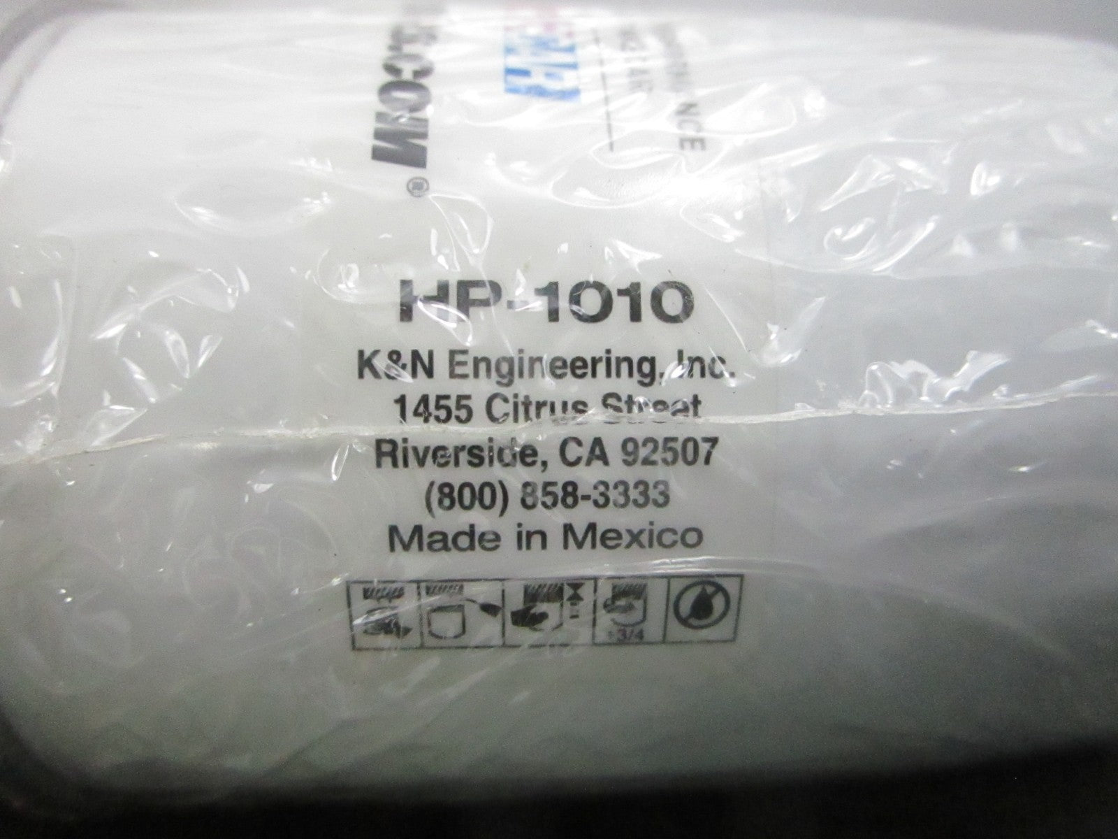 NEW HP-1010 K & N Oil Filter 0810