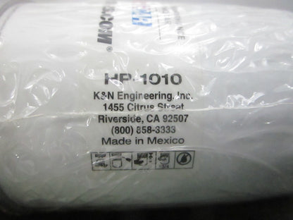 NEW HP-1010 K & N Oil Filter 0810