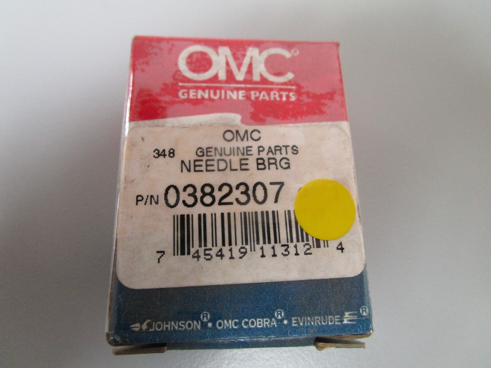 *NEW OEM* 0810 OMC Johnson Evinrude Needle Bearing 382307 0382307