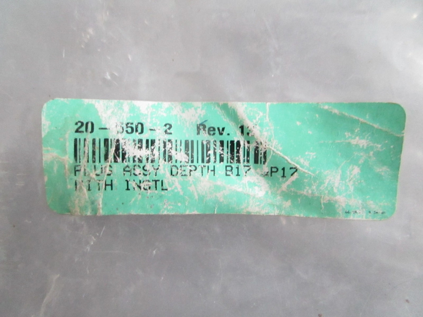 NEW OEM 20-550-2 205502 Airmar Thru-Hull Transducer Plug 0820