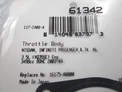 *NEW* 0810 Fel-Pro Throttle Body Gasket 61342