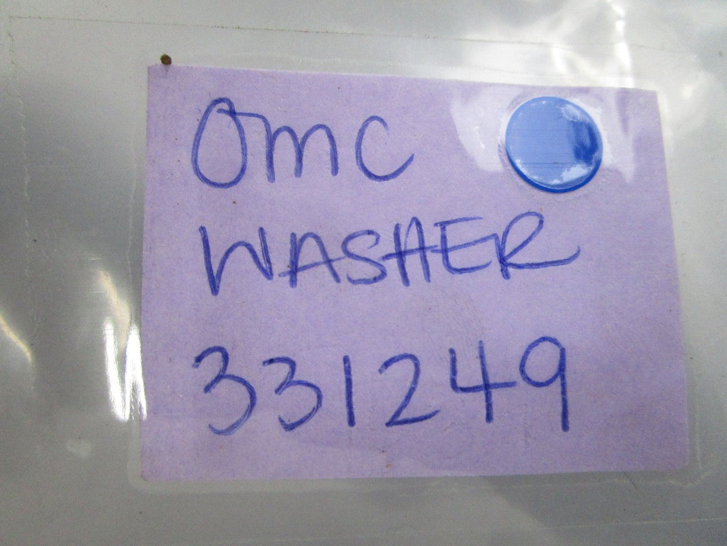 NEW OEM (LOT OF 2) 331249 0331249 OMC Johnson Evinrude Washer 0810