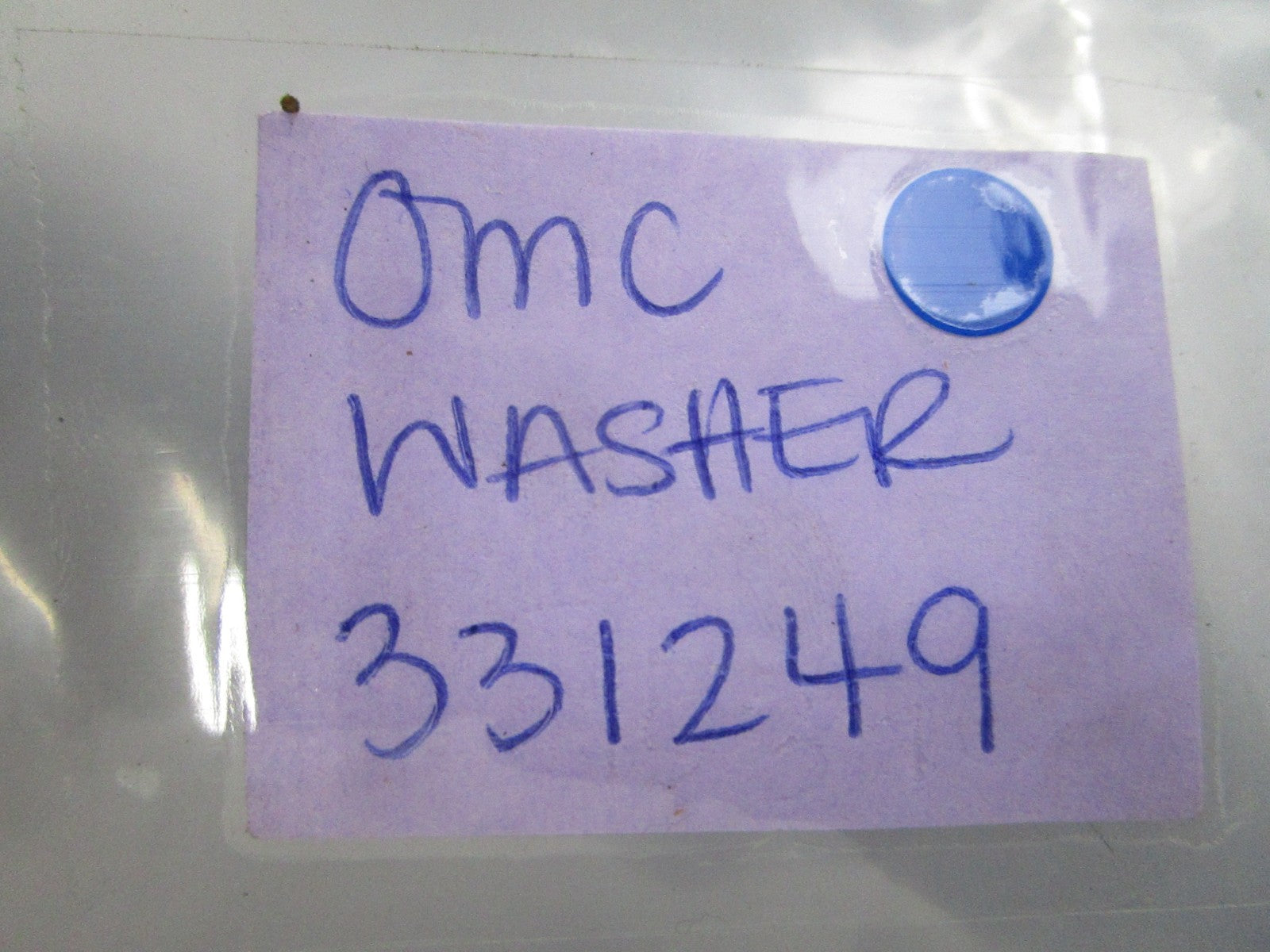 NEW OEM (LOT OF 2) 331249 0331249 OMC Johnson Evinrude Washer 0810