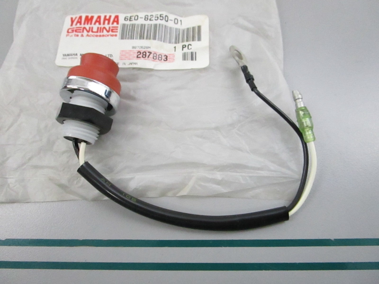 NEW OEM 6E0-82550-01-00 Yamaha Stop/Switch Assembly 0810