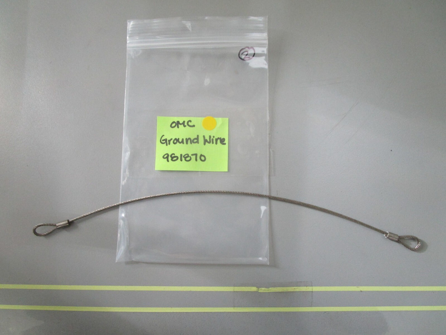 *NEW OEM* 0810 OMC Johnson Evinrude Ground Wire 981870 0981870