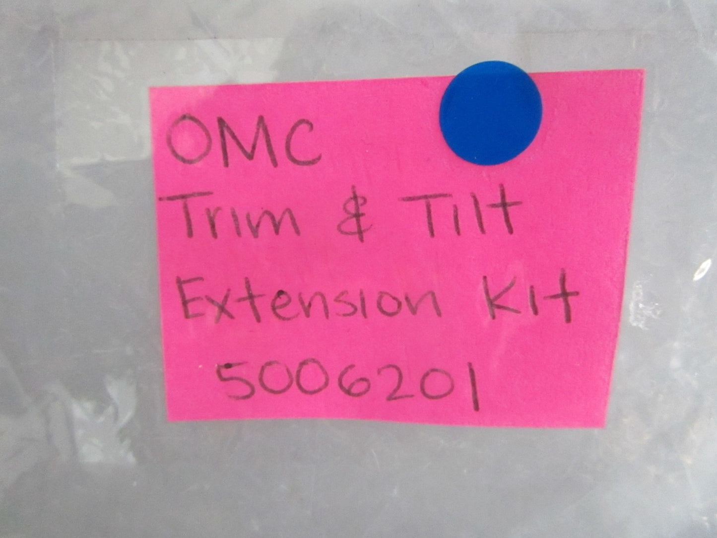 NEW OEM 5006201 OMC Johnson Evinrude Trim & Tilt Extension Kit 0820
