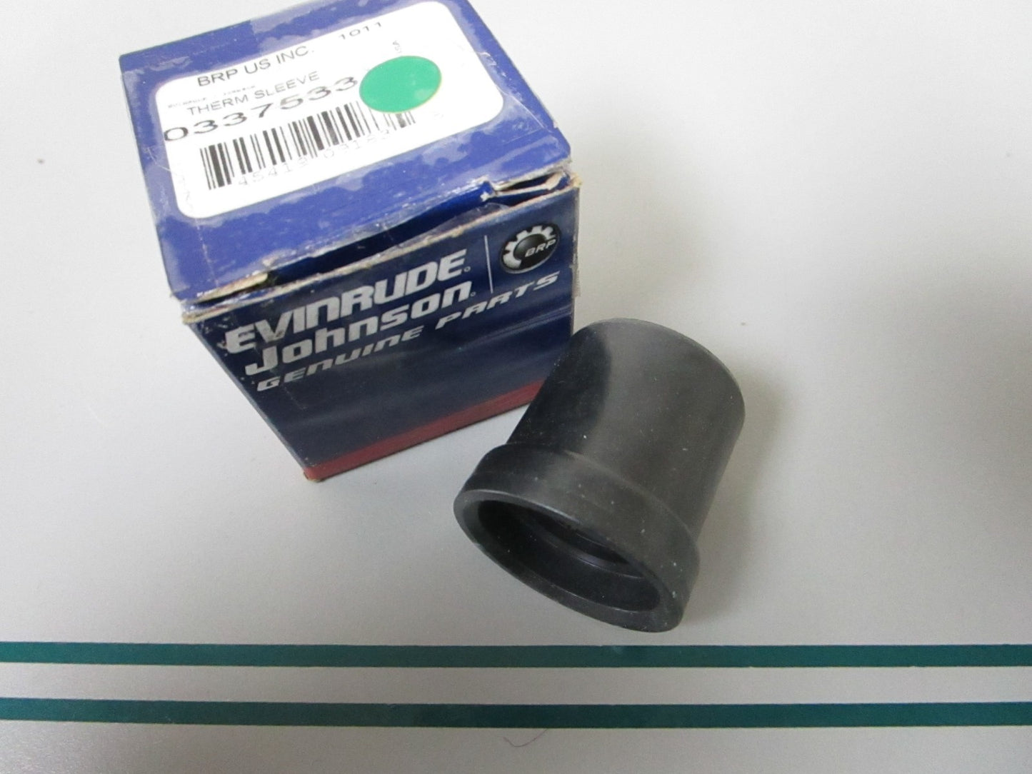 NEW OEM 337533 0337533 OMC Johnson Evinrude Thermostat Sleeve 0810
