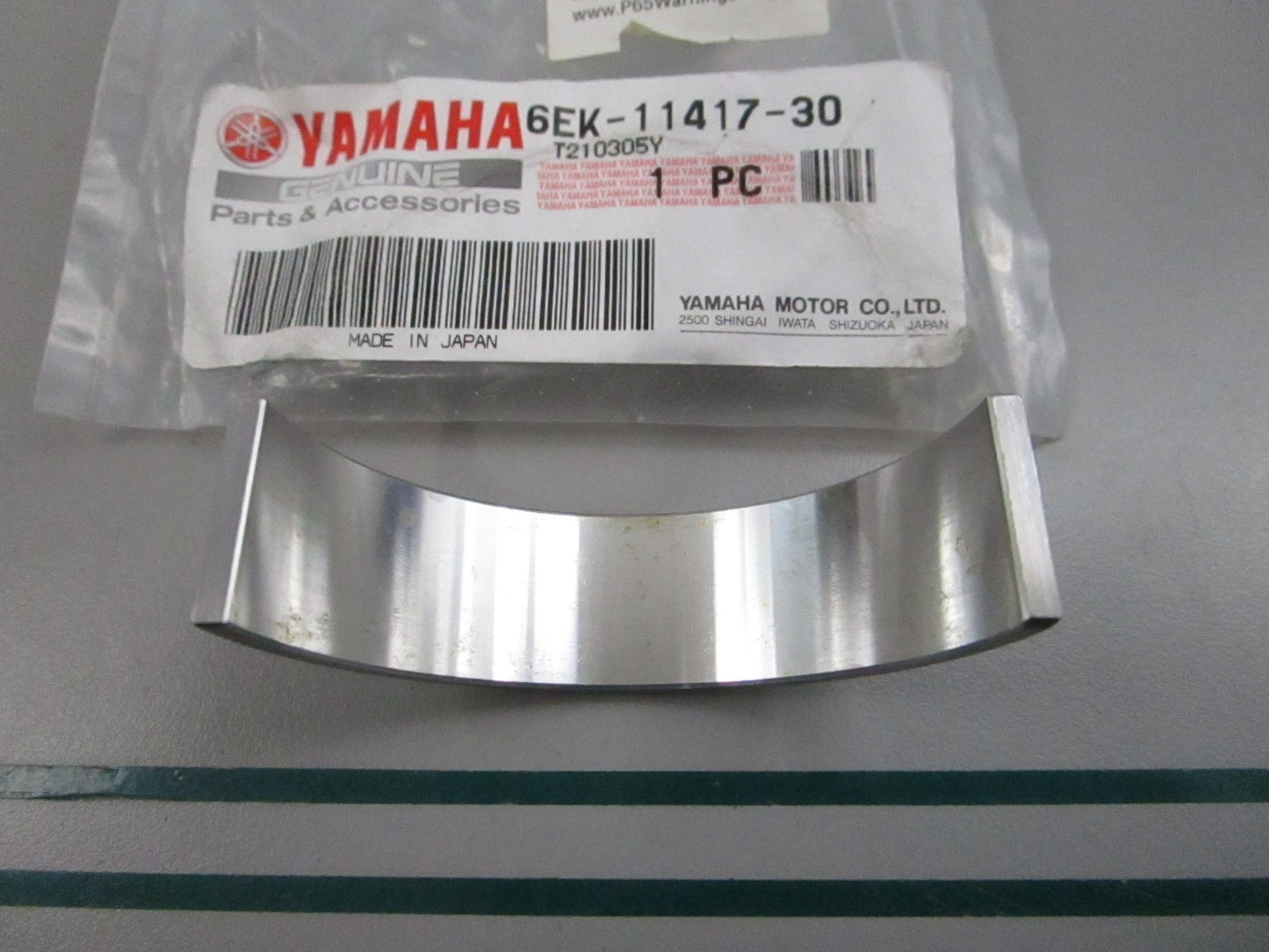 NEW OEM 6EK-11417-30-00 Yamaha Crankshaft Plane Bearing 0810