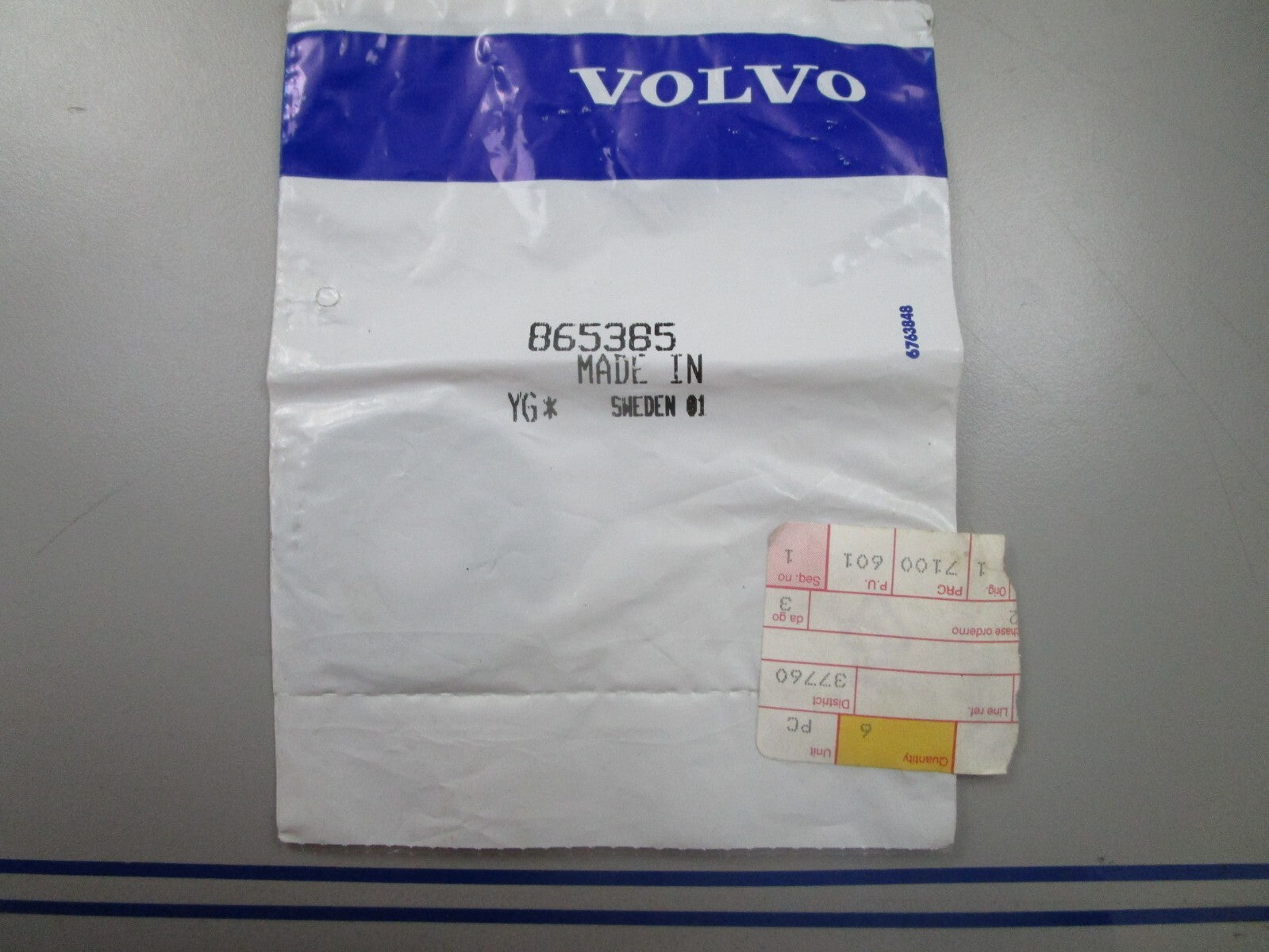 *NEW OEM* 0770 Volvo Penta Gasket 865385