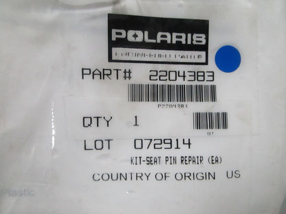 *NEW OEM* 0810 Polaris Seat Pin Repair Kit 072914