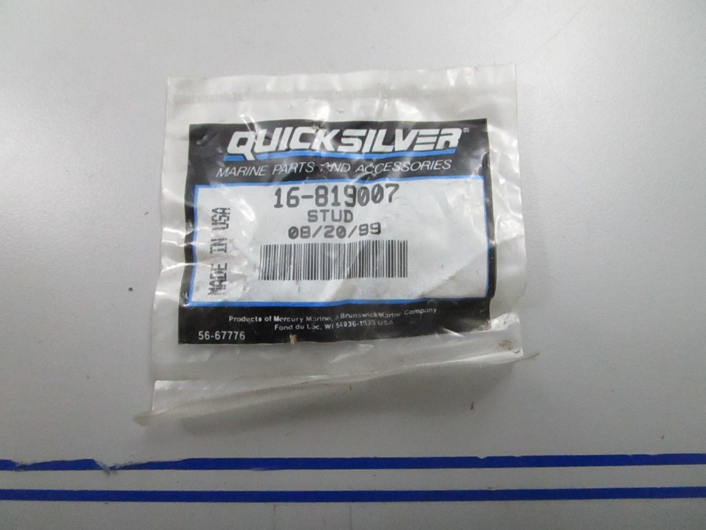 *NEW OEM* 0810 Mercury Quicksilver Stud 16-819007