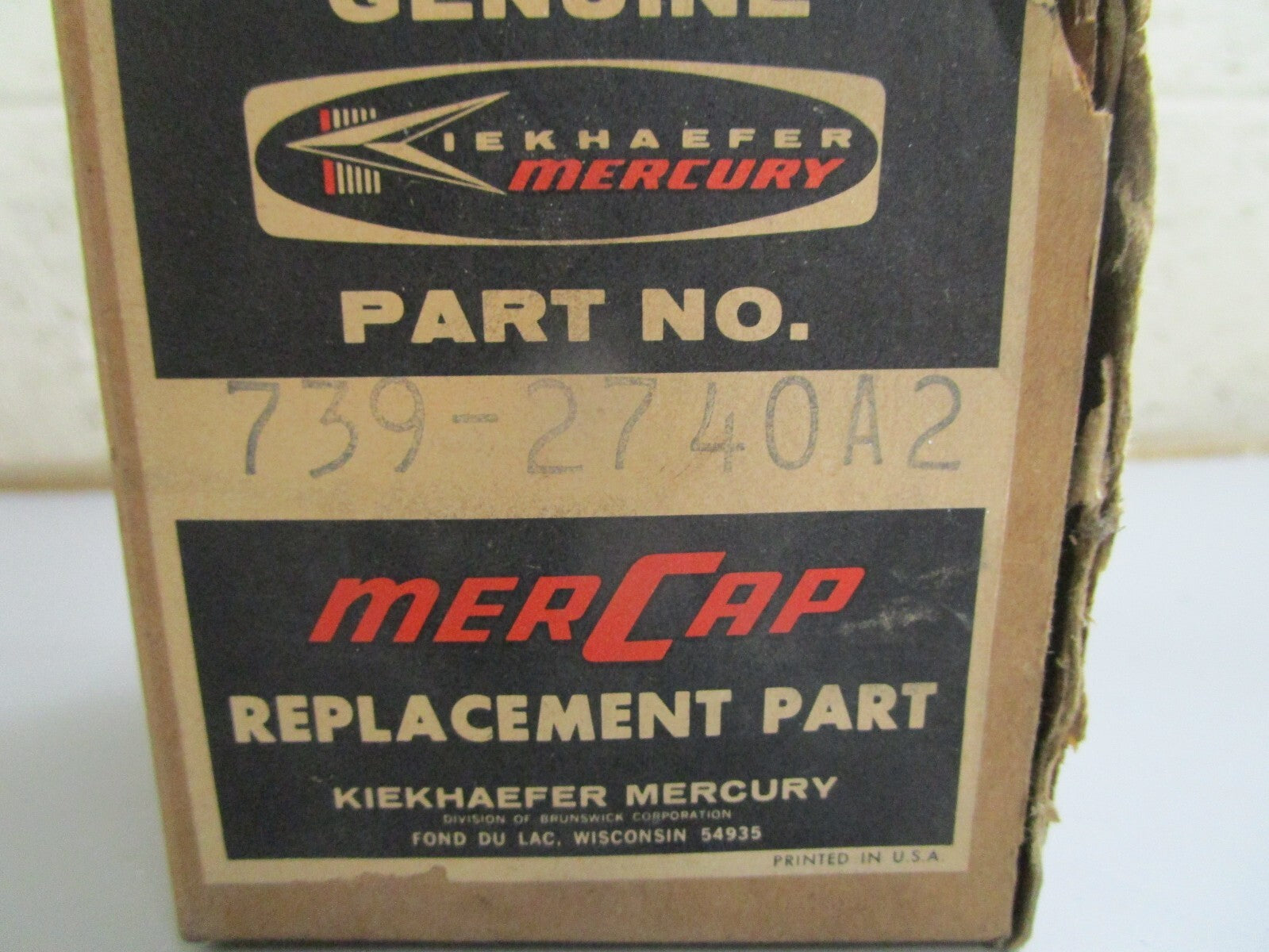 *NEW OEM* 0820 Mercury Quicksilver Piston 739-2740A2