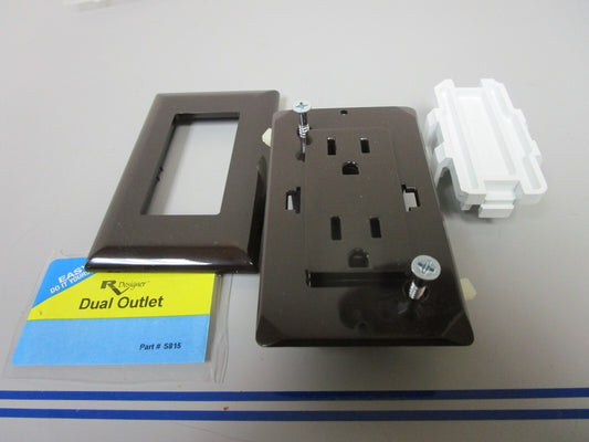 *NEW* 0810 RV Designer Dual Outlet S815