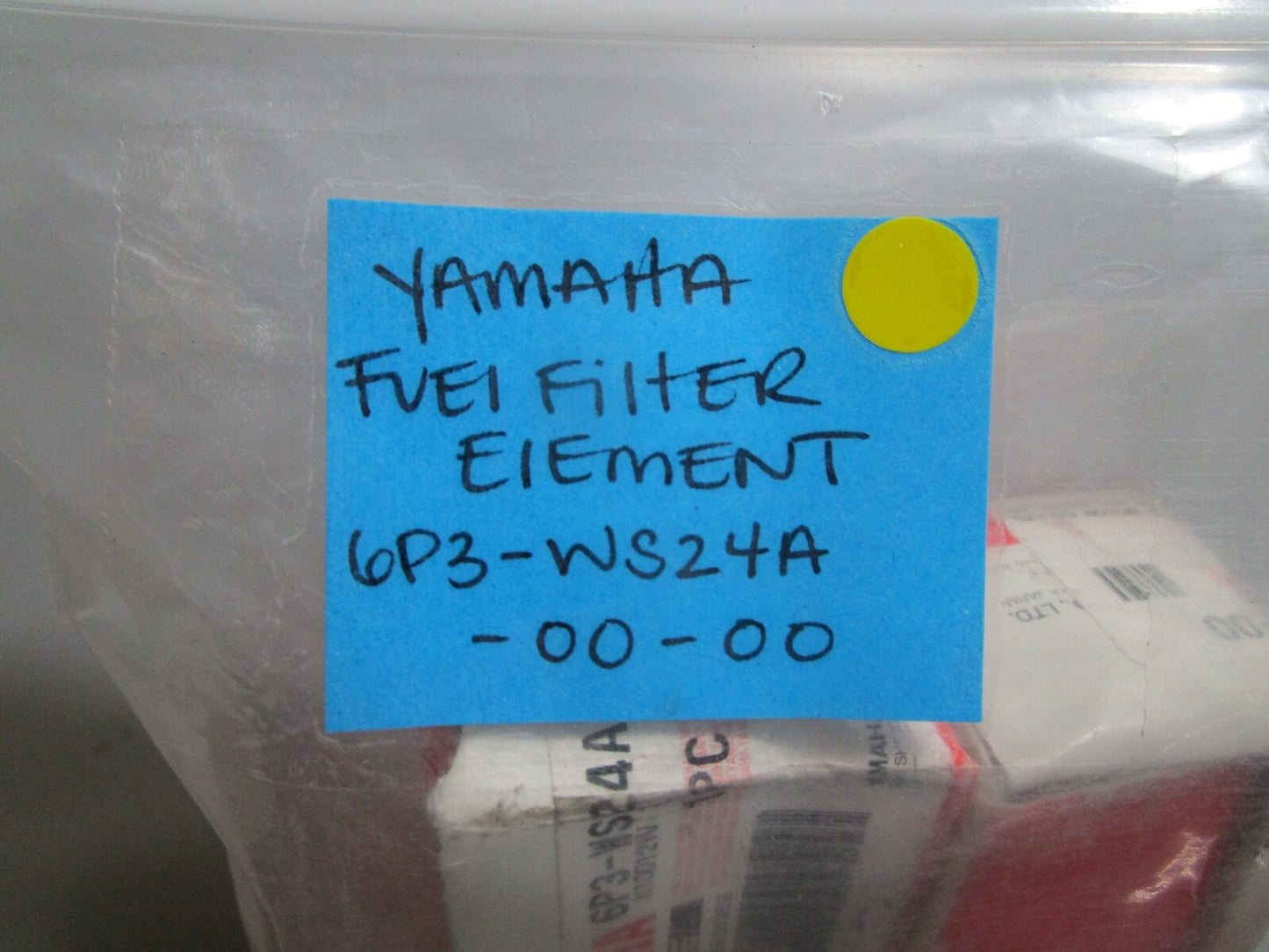 *NEW OEM* 0770 Yamaha Fuel Filter Element 6P3-WS24A-00-00