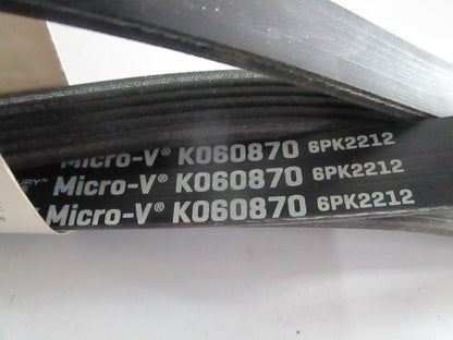 NEW K060870 Gates Century Series Micro-V Serpentine Belt 0820
