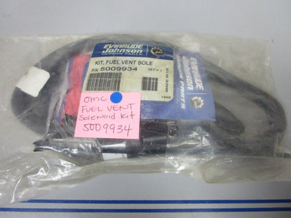 *NEW OEM* 0720 OMC Johnson Evinrude Fuel Vent Solenoid Kit 5009934