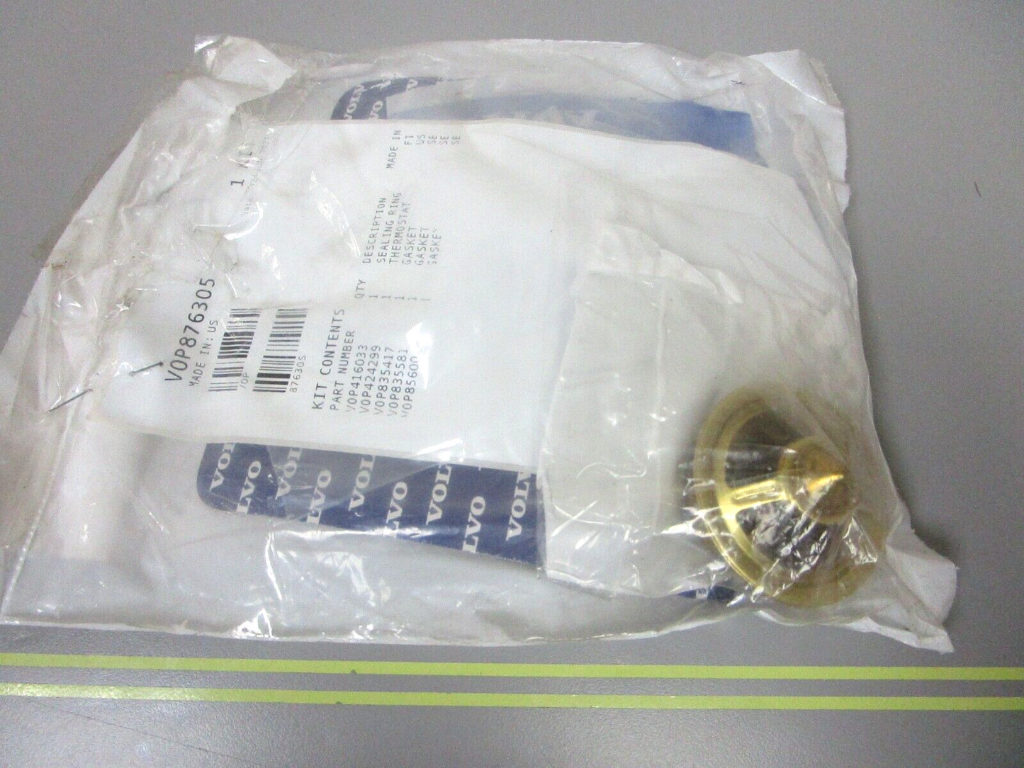 *NEW OEM* 0720 Volvo Penta Thermostat Kit 876305