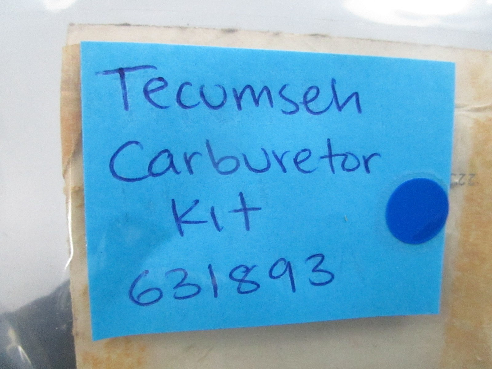 *NEW OEM* 0810 Tecumseh Carburetor Kit 631893
