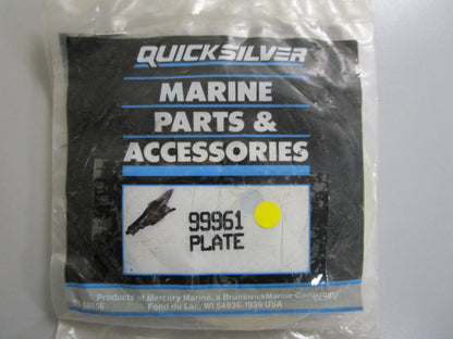 *NEW OEM* 0810 Mercury Quicksilver Plate 99961