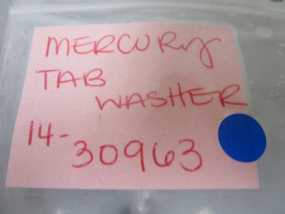 *NEW OEM* (LOT OF 3) 0810 Mercury Quicksilver Tab Washer 14-30963