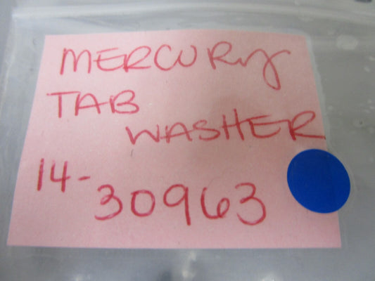 *NEW OEM* (LOT OF 3) 0810 Mercury Quicksilver Tab Washer 14-30963