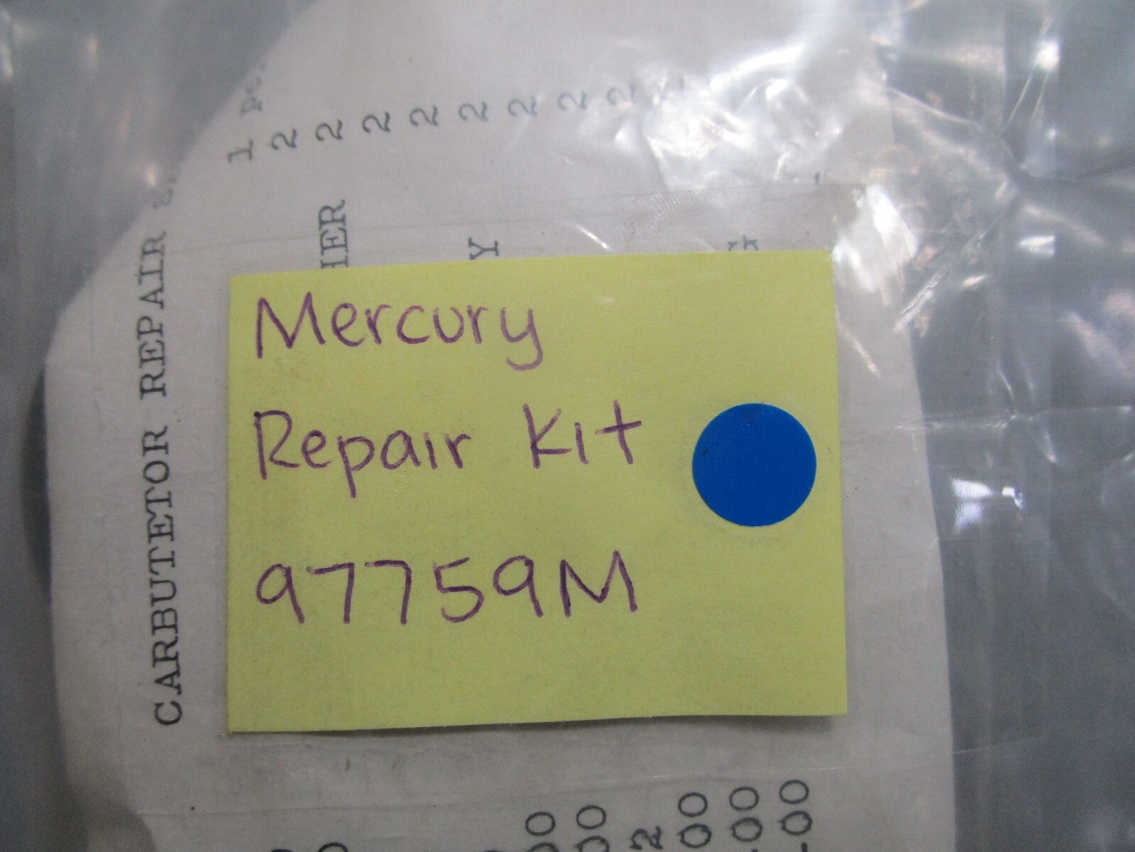 *NEW OEM* 0810 Mercury Quicksilver Repair Kit 97759M