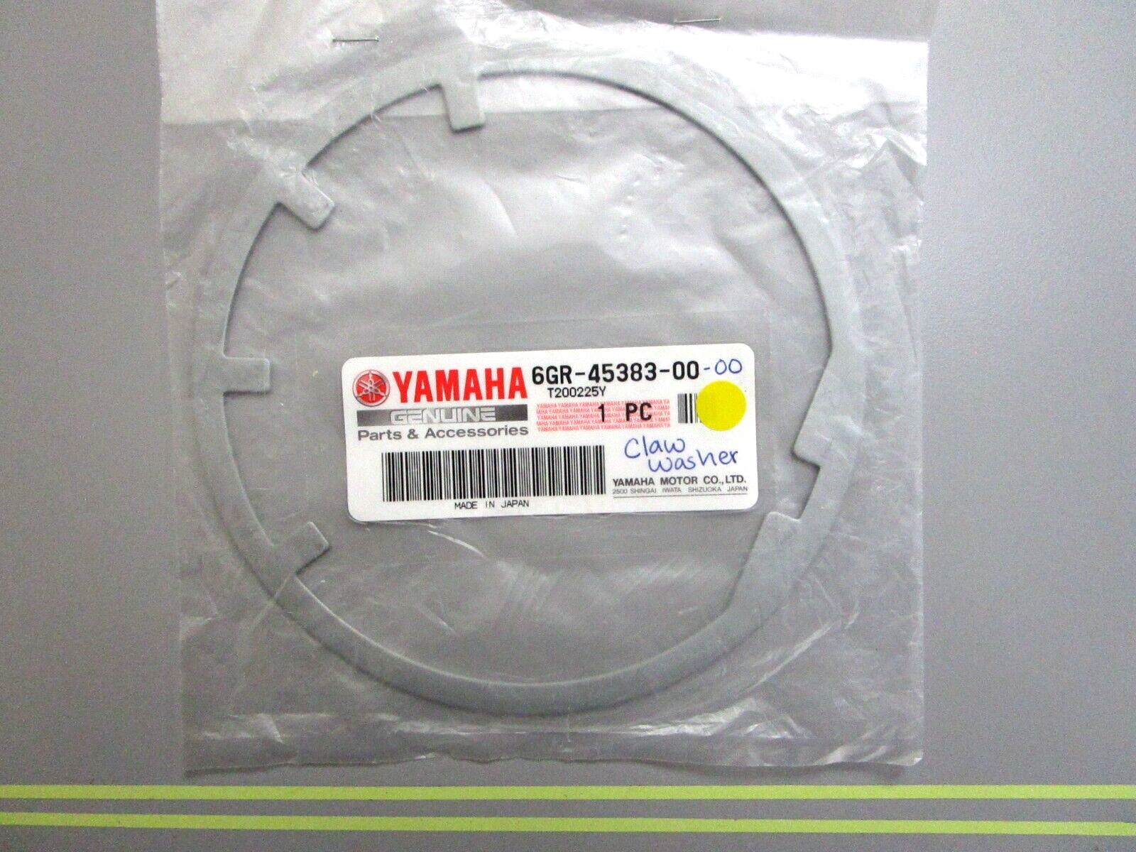 *NEW OEM* 0750 Yamaha CLAW WASHER 6GR-45383-00-00