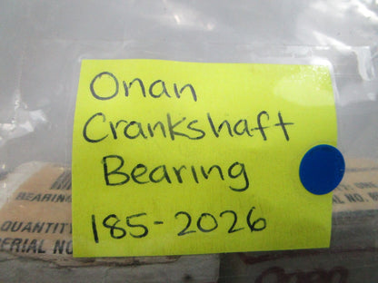 *NEW OEM* 0810 Onan Crankshaft Bearing 185-2026