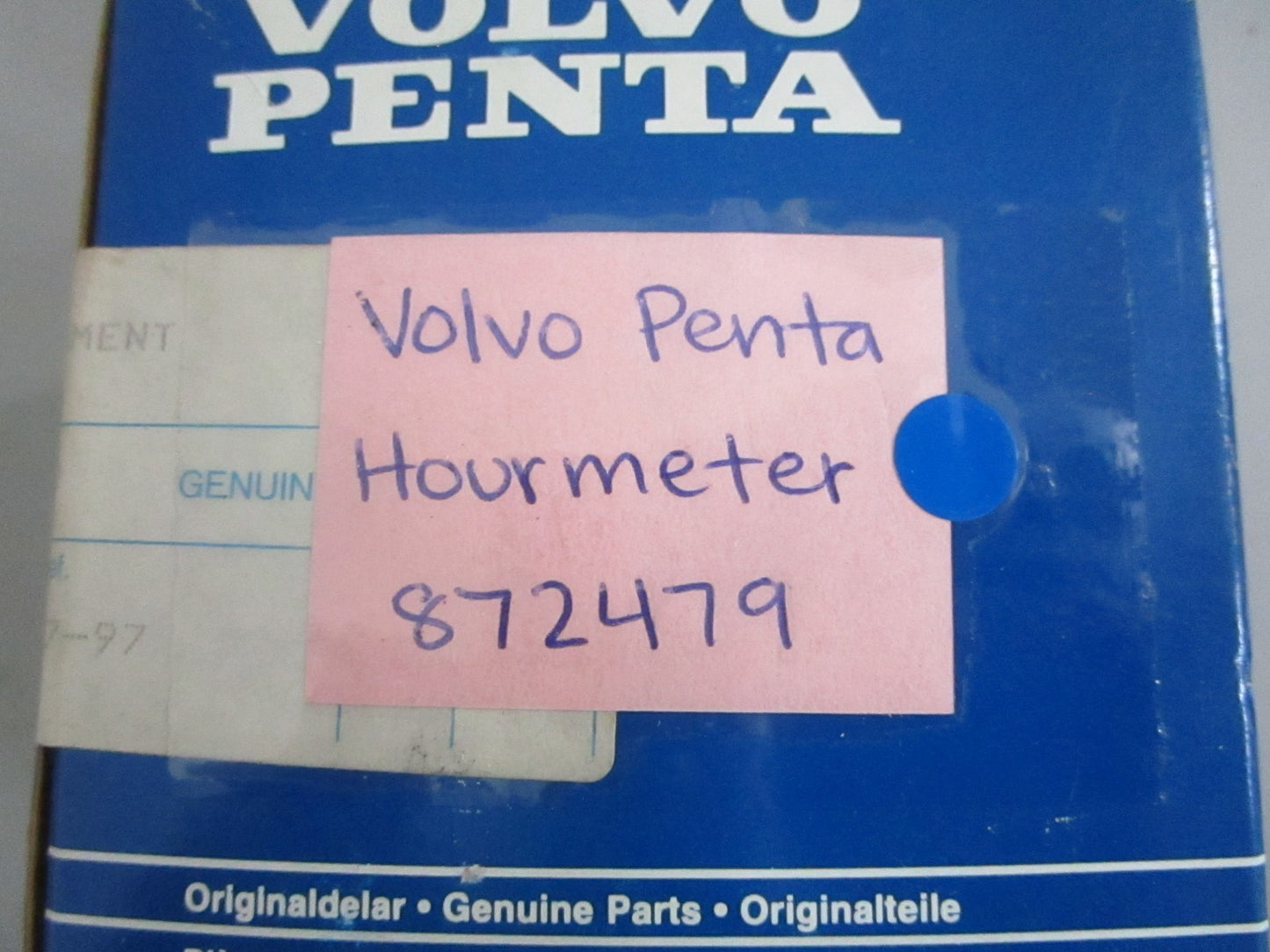 *NEW OEM* 0820 Volvo Penta Hourmeter 872479
