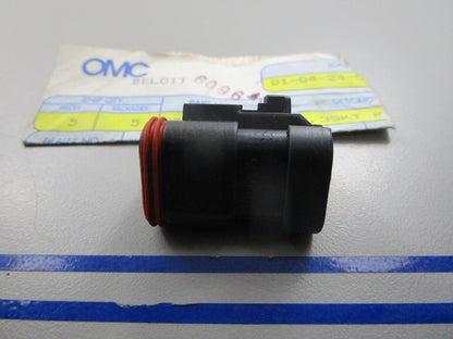 *NEW OEM* 0810 OMC Johnson Evinrude 3-Socket Connector 514685 0514685