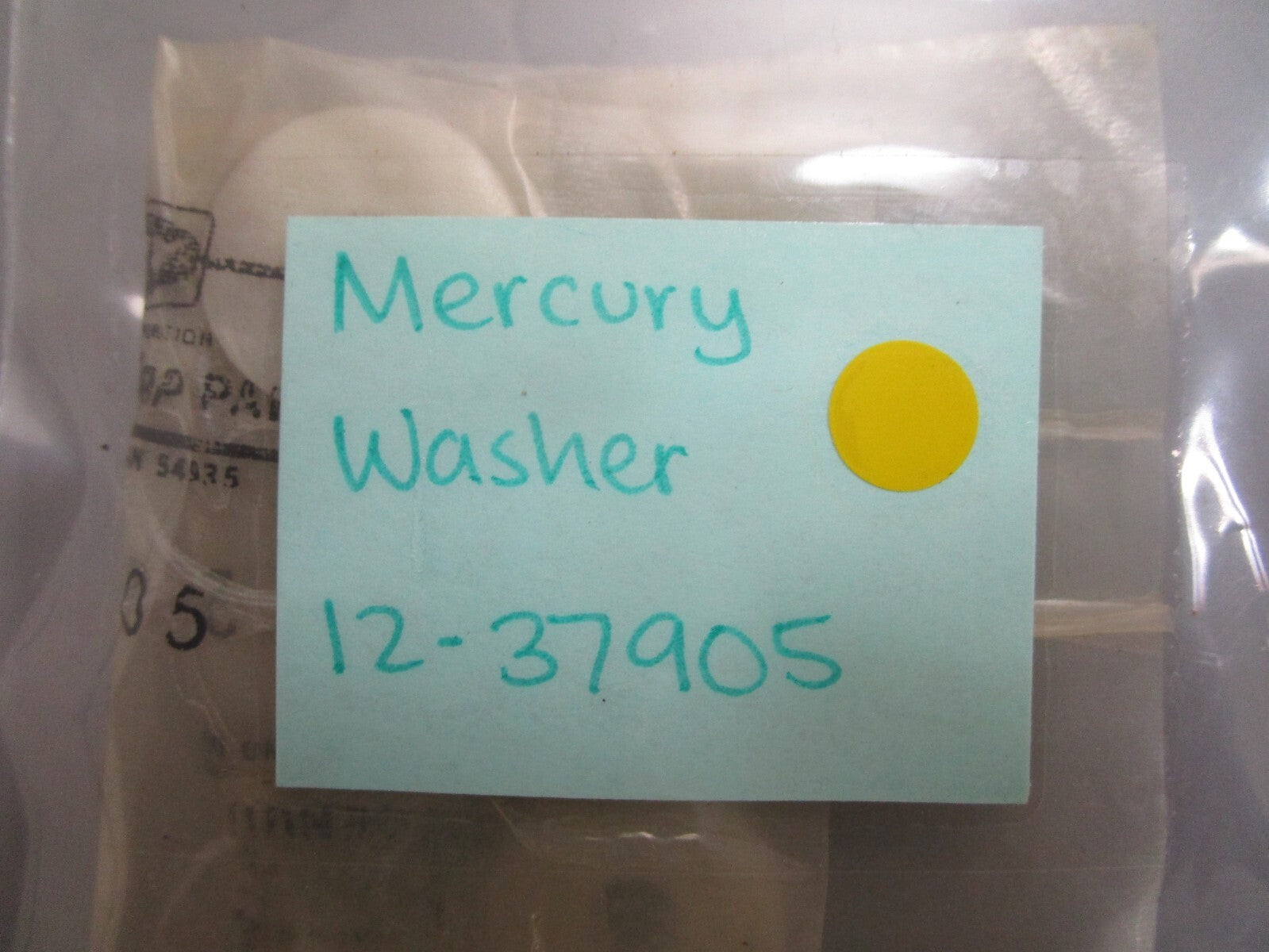*NEW OEM* (LOT OF 2) 0810 Mercury Quicksilver Washer 12-37905