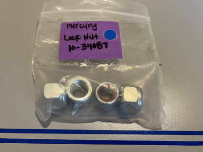 *NEW OEM* (LOT OF 4) 0810 Mercury Quicksilver Lock Nut 10-34087