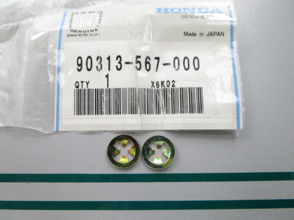 NEW OEM (LOT OF 2) 90313-567-000 Honda 3mm Speed Nut 0810