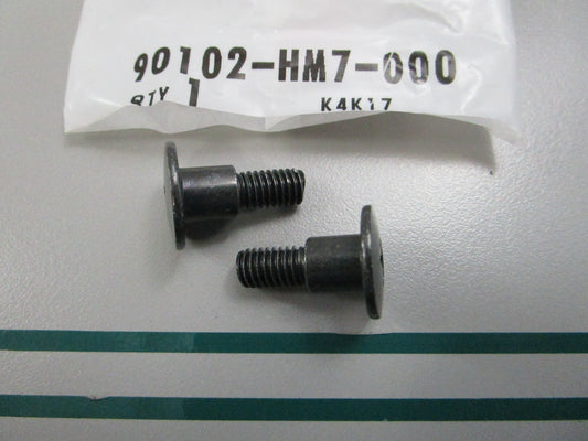NEW OEM (LOT OF 2) 90102-HM7-000 Honda Screw 0810