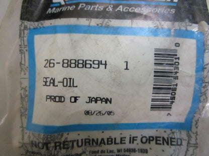 *NEW OEM* 0810 Mercury Quicksilver Oil Seal 26-8886941