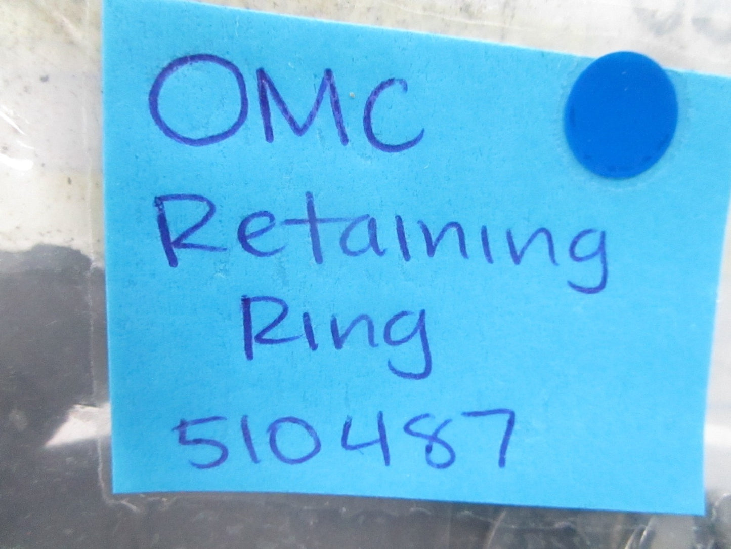 *NEW OEM* (LOT OF 4) 0810 OMC Johnson Evinrude Retaining Ring 510487 0510487