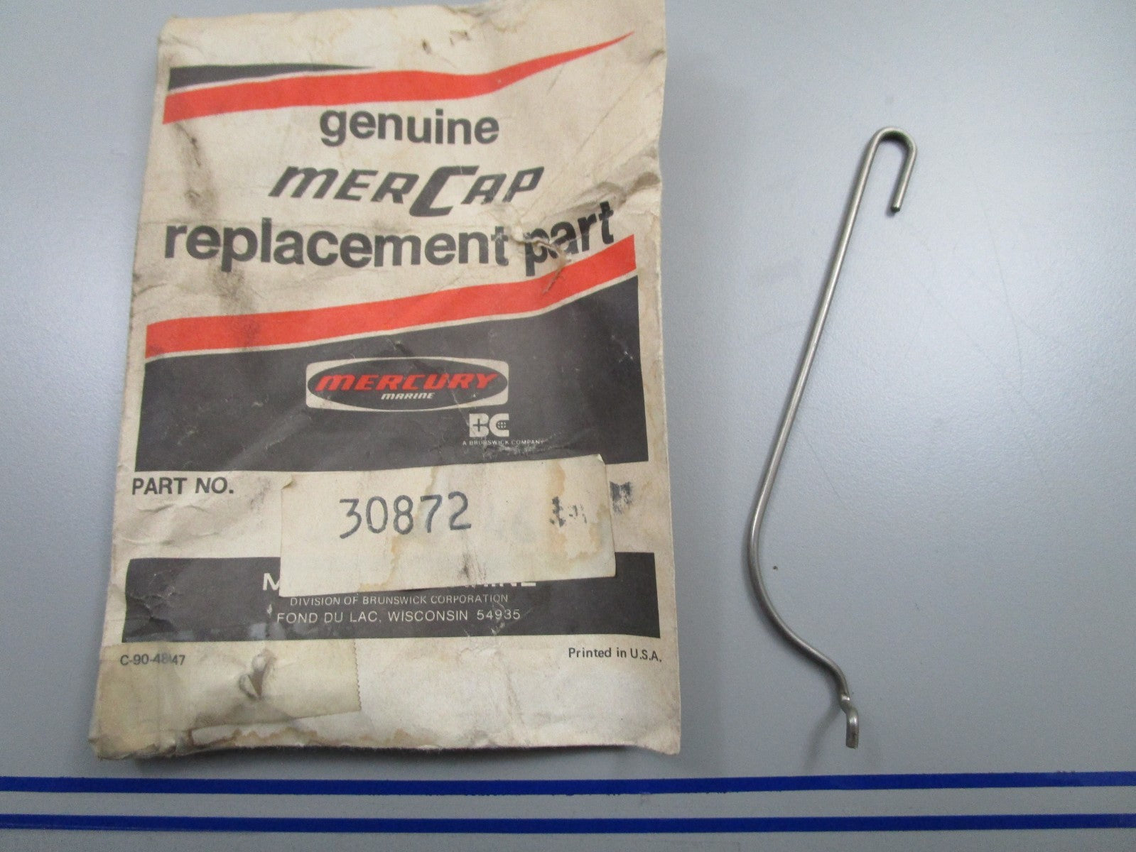 *NEW OEM* 0810 Mercury Quicksilver 6 HP 9.8 HP Link Rod 30872