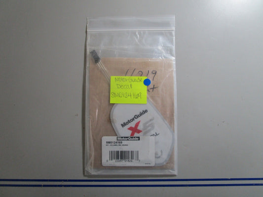 *NEW OEM* 0810 MotorGuide Decal 8M0124169