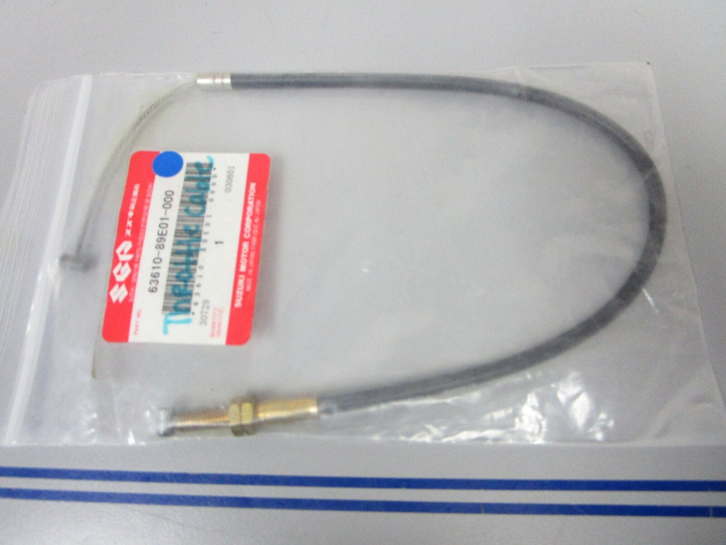 *NEW OEM* 0810 Suzuki Throttle Cable 63610-89E01-000