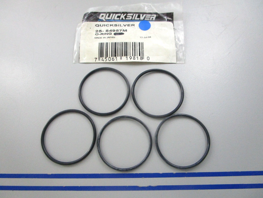 NEW OEM (LOT OF 5) 25-84957M Mercury Quicksilver O-Ring 0810