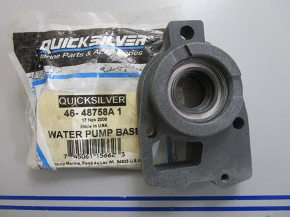 *NEW OEM* 0820 Mercury Quicksilver Water Pump Base 46-48758A1